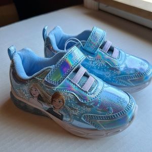 Disney frozen girls toddler light up sneakers